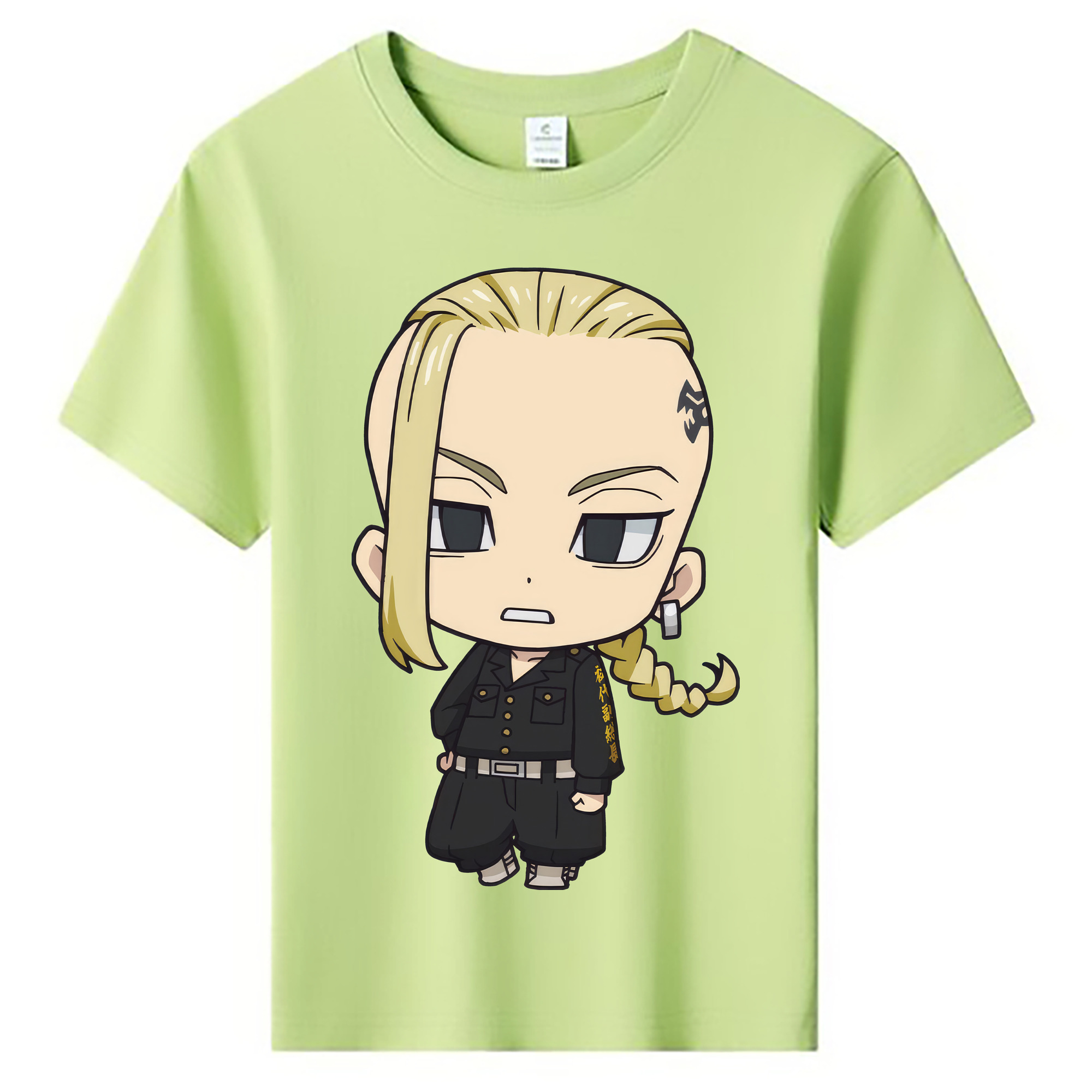 （画像用） 東京リベンジャーズ Tokyo Revengers 綿100％キッズTシャツ（フロントプリント）